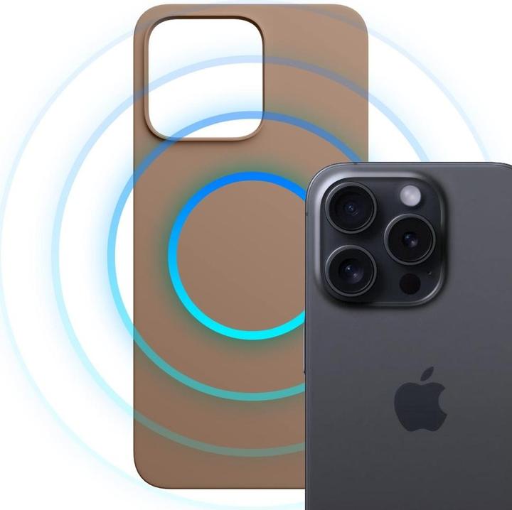 Produktbild 3MK Etui Hardy MagSilicone do Apple iPhone 14 Pro ciemnozłoty (Apple iPhone 14 Pro)