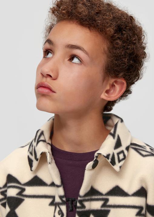 Immagine prodotto s.Oliver Indoor-Jacke Overshirt mit Teddyfutter (L)