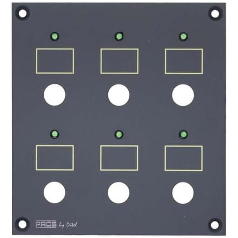 Pros, Fusibile, Unisex Adult NPE041 Modulo for 6 FUSIBLES Term REARMABLES Multicolor Standard