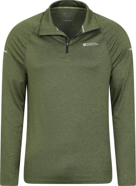 Produktbild Mountain Warehouse Echo Melange Recycled Half Zip Midlayer (XXL)