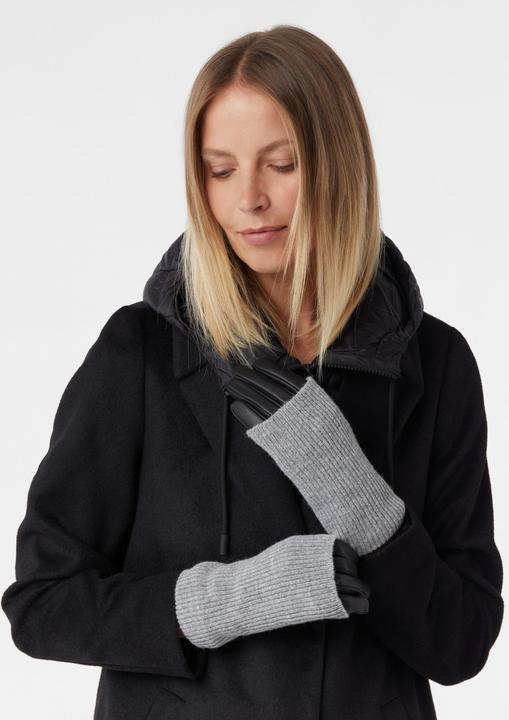 Produktbild Comma Handschuhe Lederhandschuhe mit Strickstulpe (S)