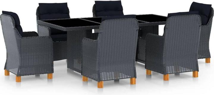 Dunkelgrau und Schwarz