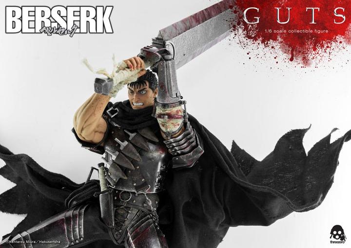 Actual product image ThreeZero Berserk figurine 1/6 Guts (Black Swordsman) 32 cm