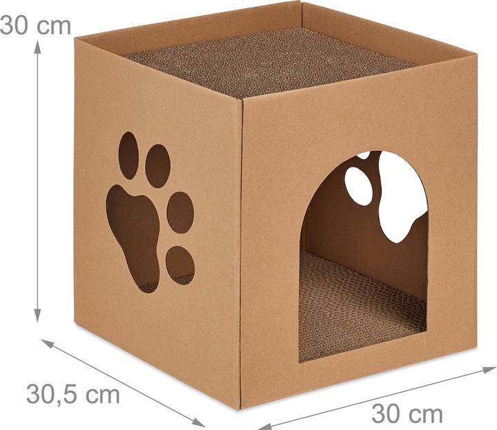 Actual product image Relaxdays Katzenhaus (Cat)