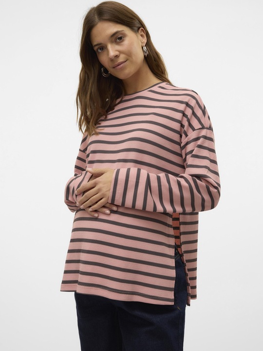 Produktbild Mamalicious Normal geschnitten Rundhals Top Bluse (L)