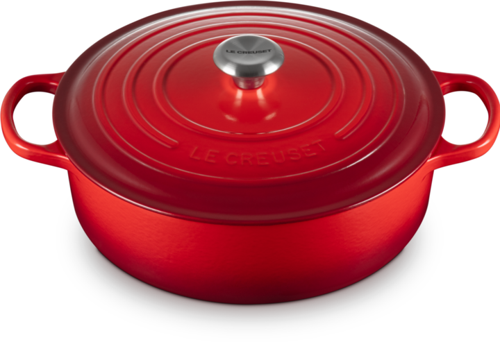 Produktbild Le Creuset Signature (30 cm, Bräter + Schmortopf, Gusseisen)