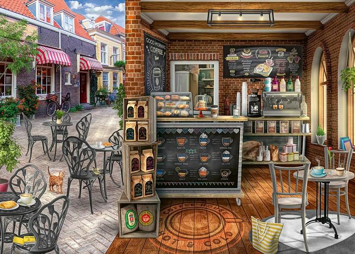 Actual product image Ravensburger Cosy café (1000 pieces)