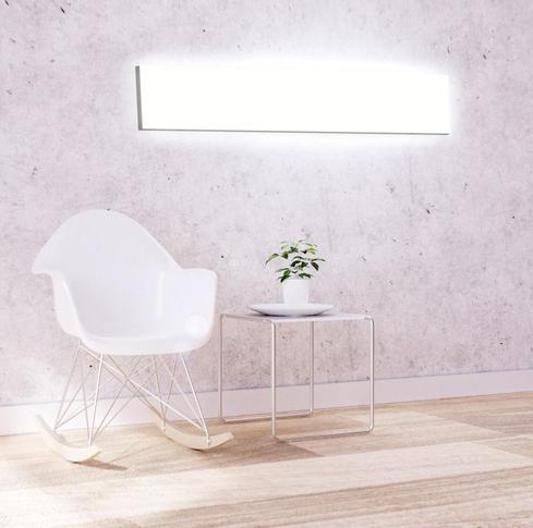 Actual product image Müller Licht LED panel tint LED panel Aris black, white+colour, 120x30 cm 404091 (3500 lm)