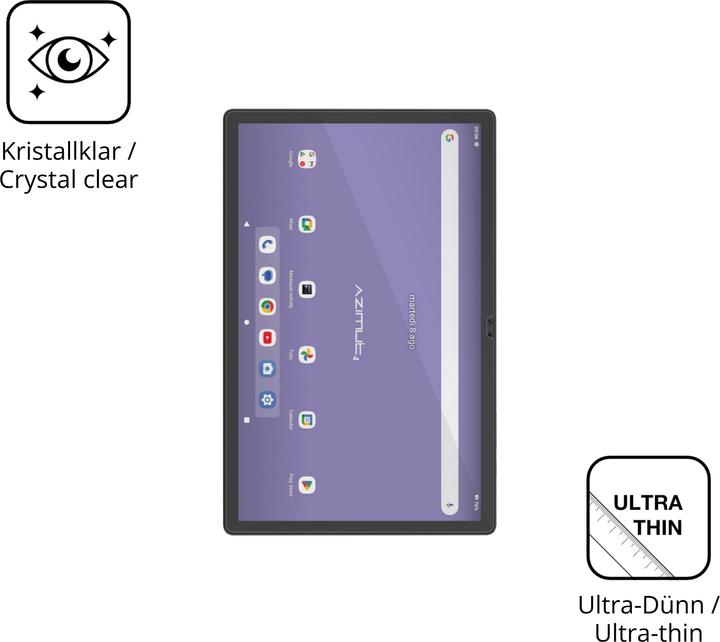Produktbild Dipos Schutzfolie Klar für Mediacom SmartPad Azimut 4 (Mediacom SmartPad Azimut 4)