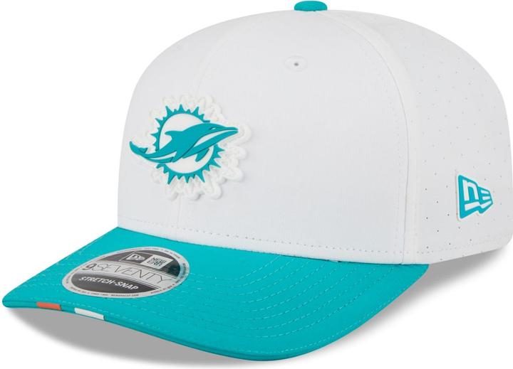 Actual product image New Era 9Seventy Stretch-Snap Cap Training Miami Dolphins