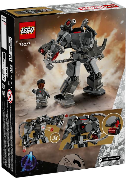 Actual product image LEGO War Machine Mech (76277, LEGO Marvel)