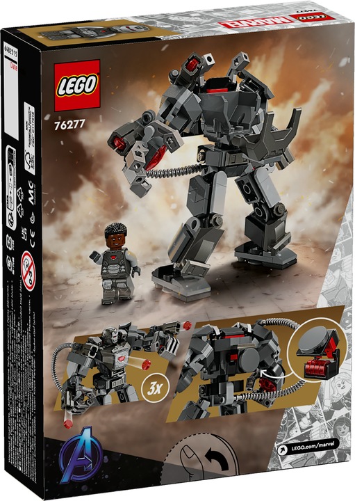 Image du produit LEGO War Machine Mech (76277, LEGO Marvel)