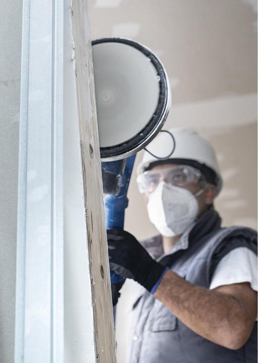 Actual product image Bosch Professional Zubehör Expert M480 Sanding net for drywall sander, 225 mm, G 80, 25 pcs. (80)