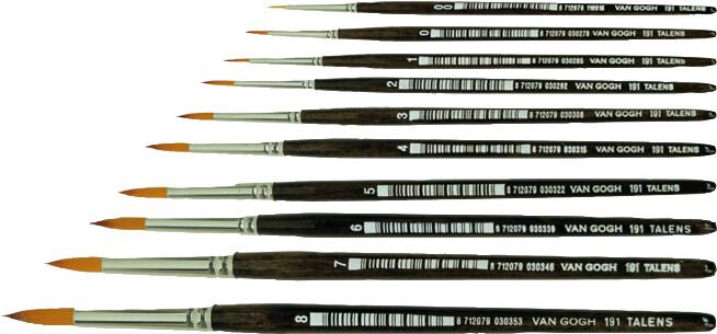 Produktbild Talens Aquarell-Pinsel Sorte 191, Gr. 00