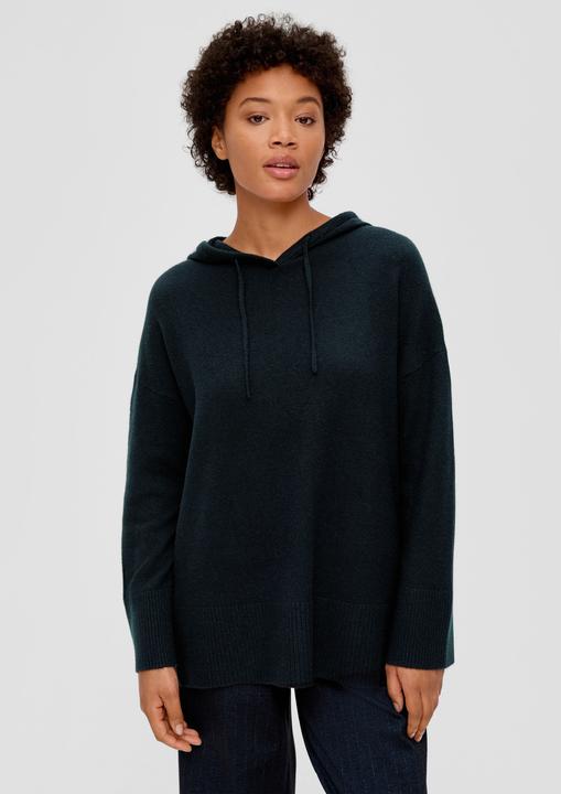 Image du produit s.Oliver Strickpullover Strickpullover mit verlängertem Rückensaum (36)