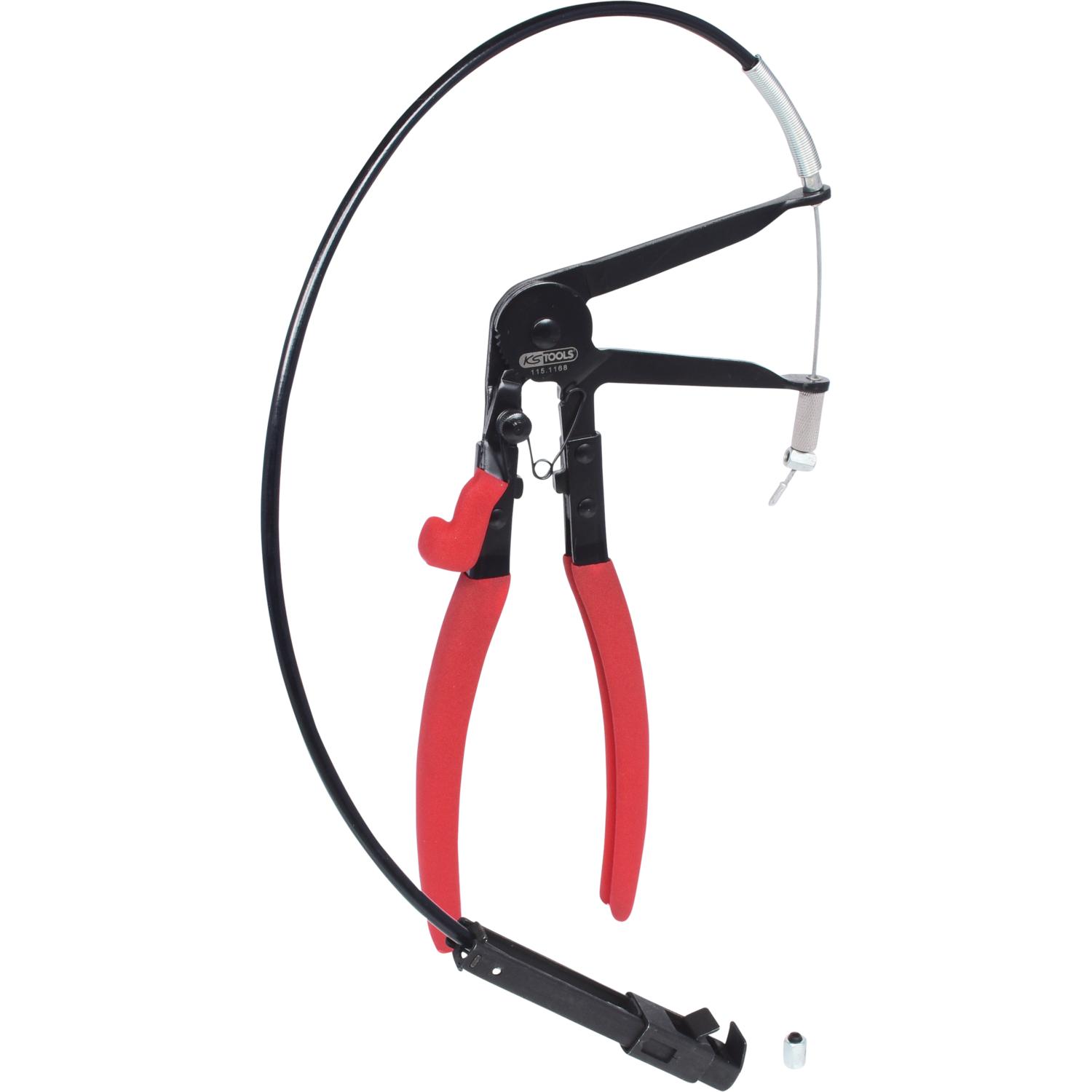 KS Tools, Zange, Schlauchschellenzange m.Bowdenzug,650mm (260 mm)