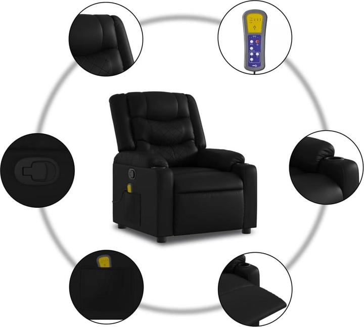 Actual product image vidaXL Massage-Relaxsessel