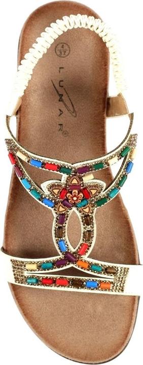 Actual product image Lunar Womens/Ladies Mariella Beaded Sandals (39)