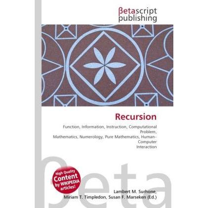 Thumbnail - Recursion, Fachbücher