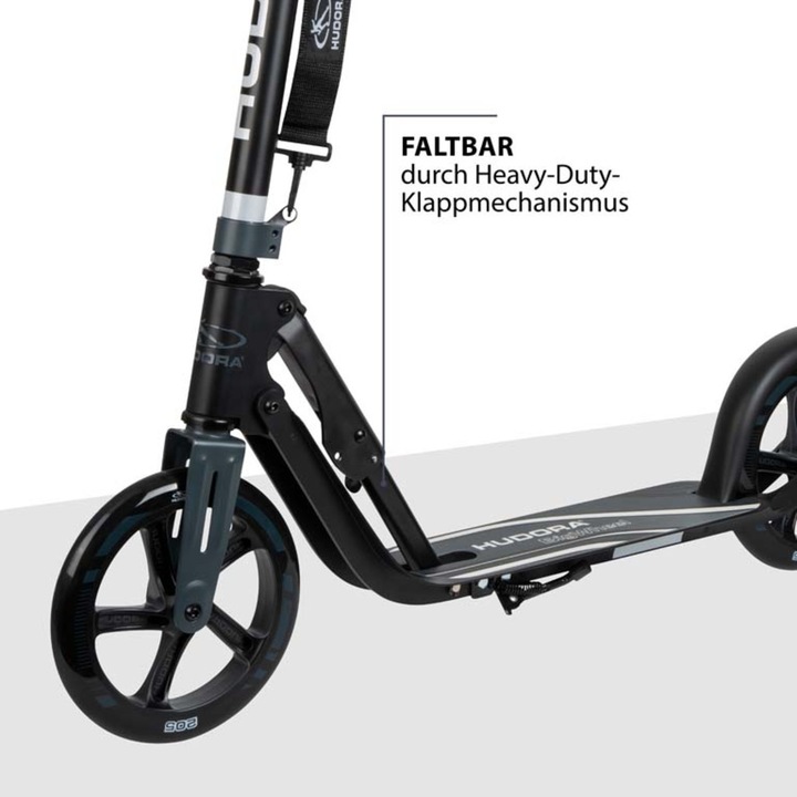 Productafbeelding Hudora Wielstap 205 - Zwart