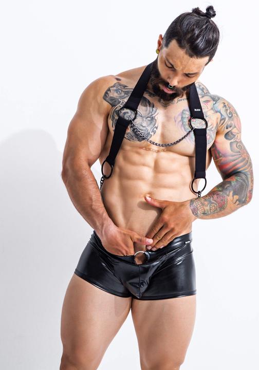 Productafbeelding Cut4men C4m zwart kettingtuig S/M (M, S)