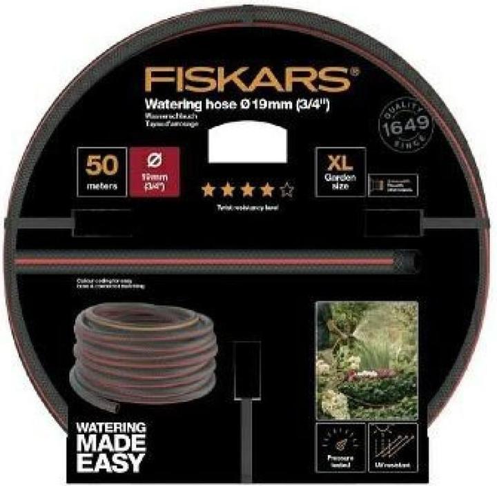 Fiskars Watering hose 19mm (3/4 ") 50m Q4 (50 m, 19 mm)
