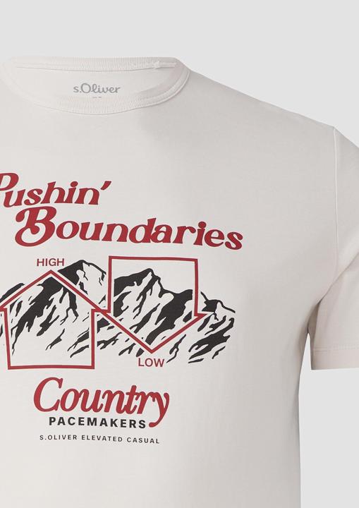 Produktbild S.Oliver T-Shirt T-Shirt mit Frontprint (XXL)