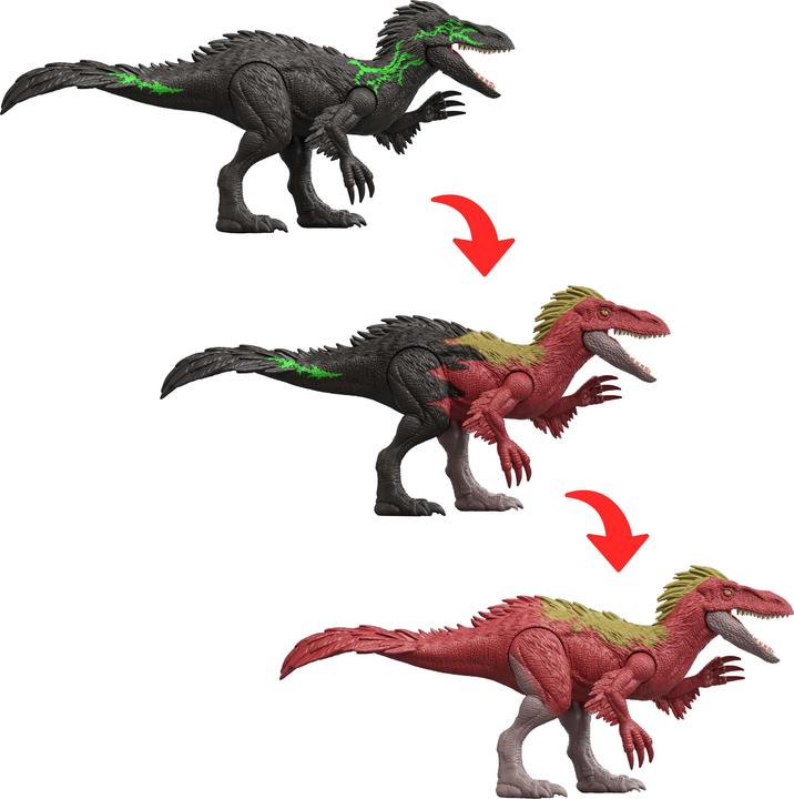 Produktbild Mattel JURASSIC WORLD DINO REVEAL DELUXE Orkoraptor