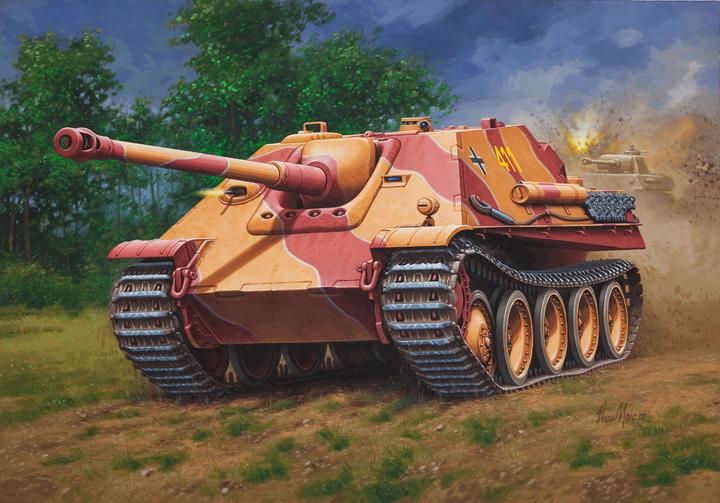Actual product image Revell Model Set Sd.Kfz.173 Jagdpanther