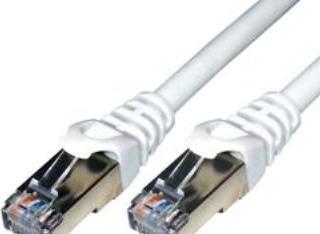 Produktbild MCL FCC6BM-0.5M/W Netzwerkkabel Weiss 0,5 m Cat6 (F/UTP, CAT6, 0.50 m)