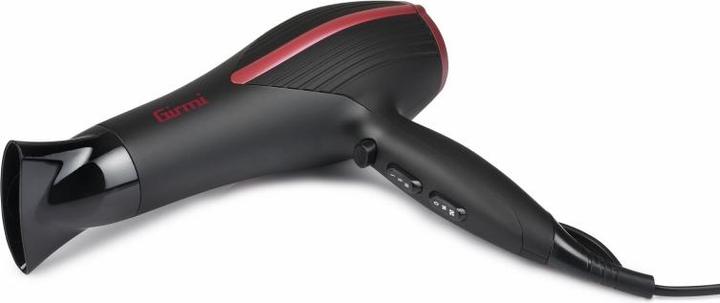 Actual product image Girmi PH20 hair dryer Black, Red (2200 W)