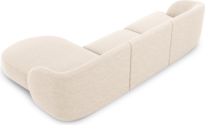 Image du produit Micadoni Canapé D'Angle Droit, "Miley", 4 Places, 255x156x70Fabriqué en Europe (Canapé d'angle)