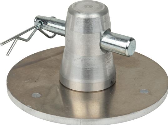 Produktbild Milos Systems Base Plate with Half Connector FBPSC - F