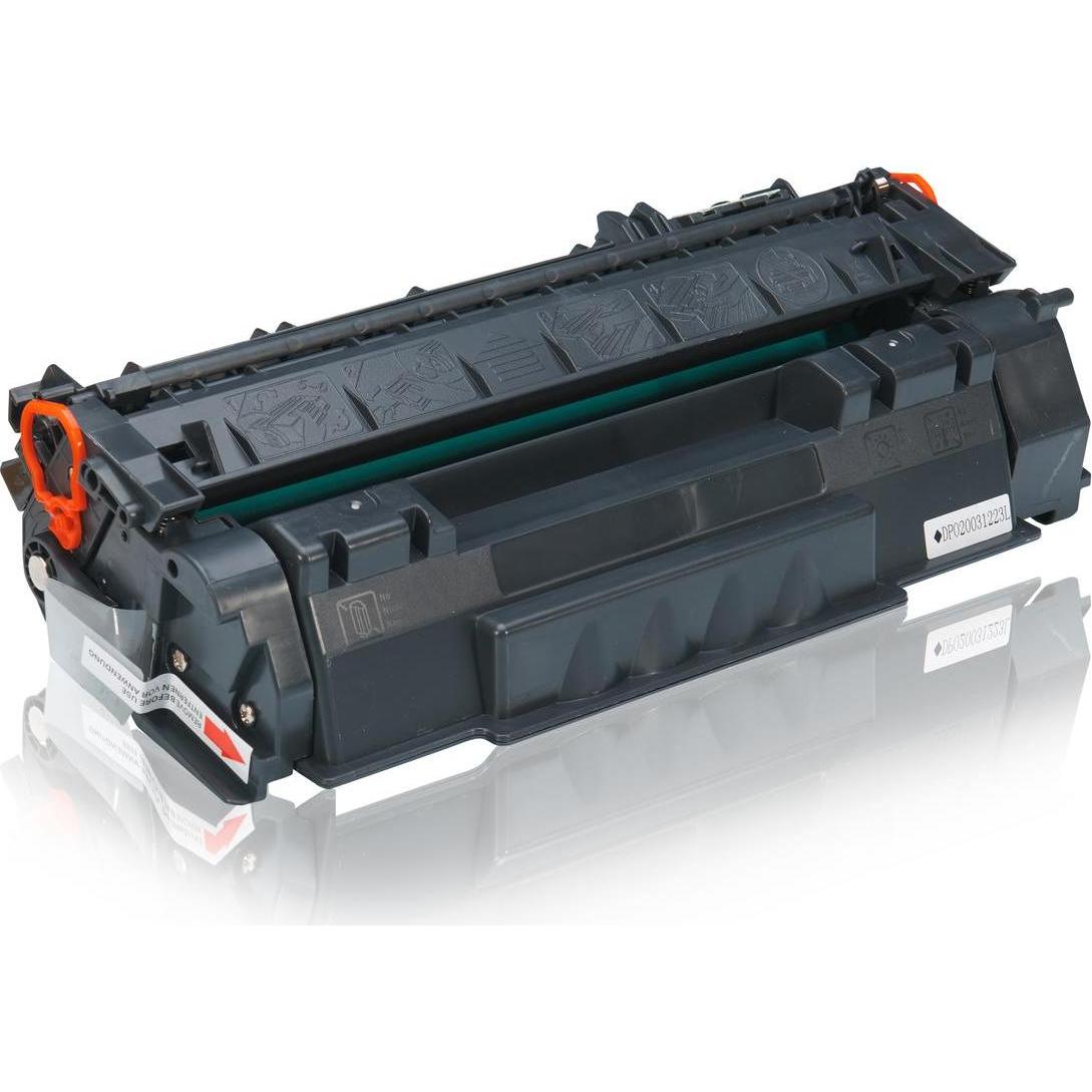 Inkadoo, Toner, Toner kompatibel zu HP Q7553X / 53X Toner, schwarz Schwarz (BK)