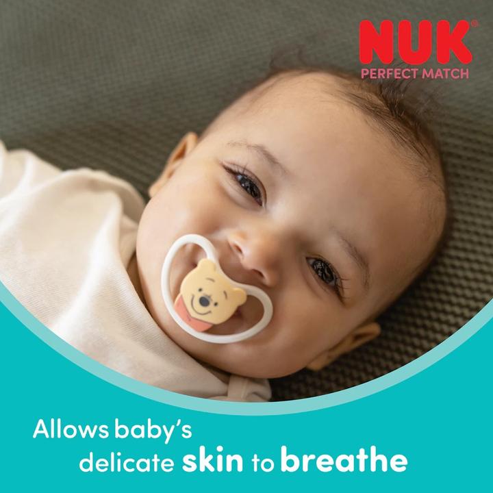 Actual product image NUK SMOCZEK USP SIL PM 2AIR KUBU BIA 101763541/6 (6 - 18 Months)