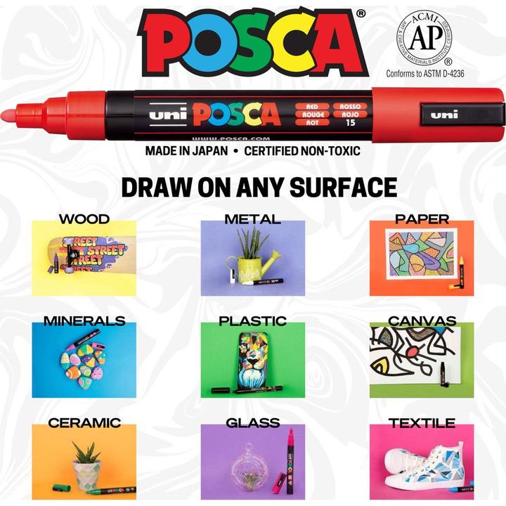 Produktbild Posca Medium Marker PC-5M (1 x)