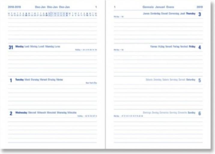 Produktbild Letts Agenda Memo (A4)