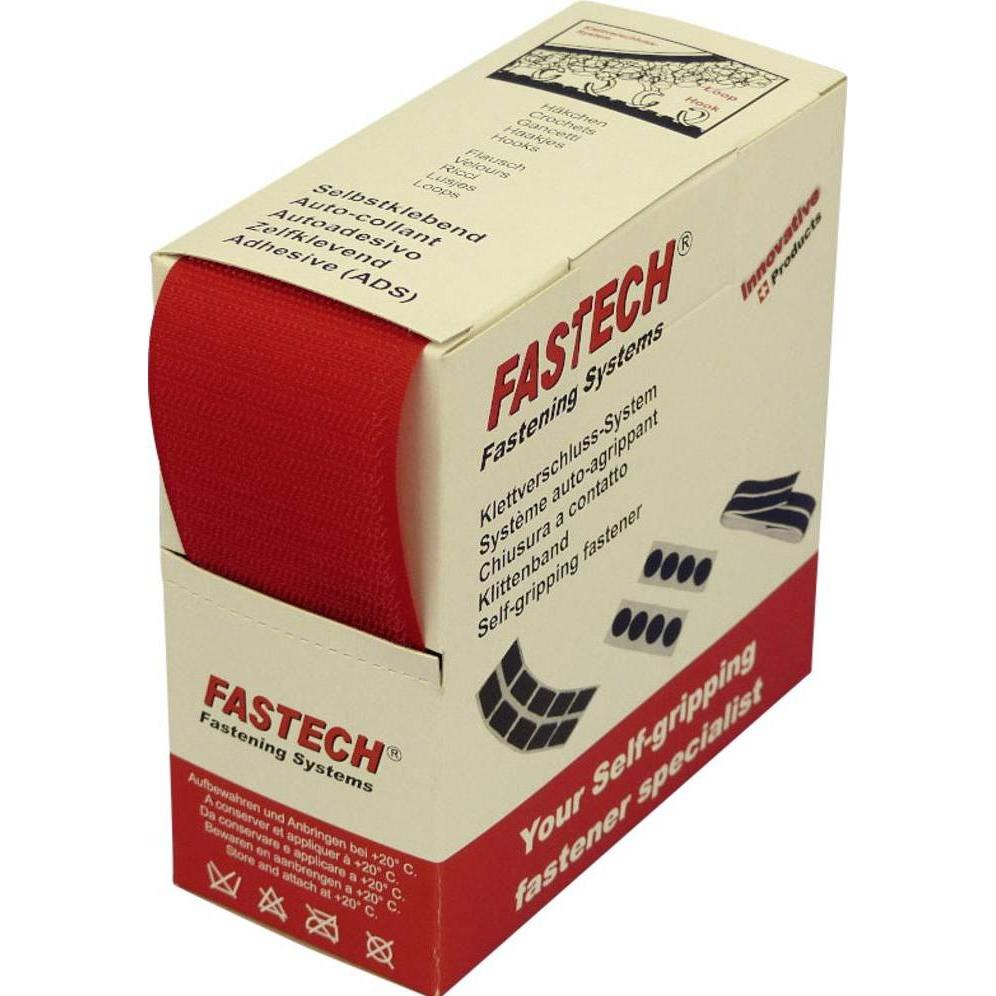 Fastech, Nastro in velcro, Scatola dispenser di velcro (50 mm)