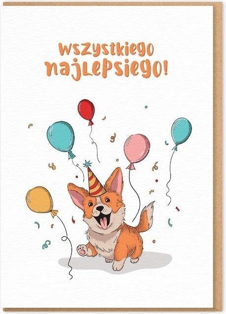 Nadwyraz Geburtstagskarte - Alles Gute