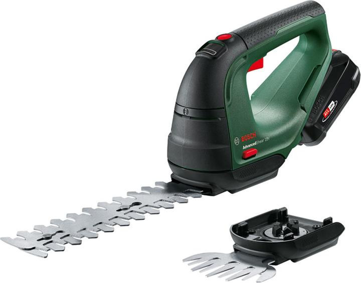 Actual product image Bosch Home & Garden Advanced Shear 18 Set (Rechargeable battery operated)