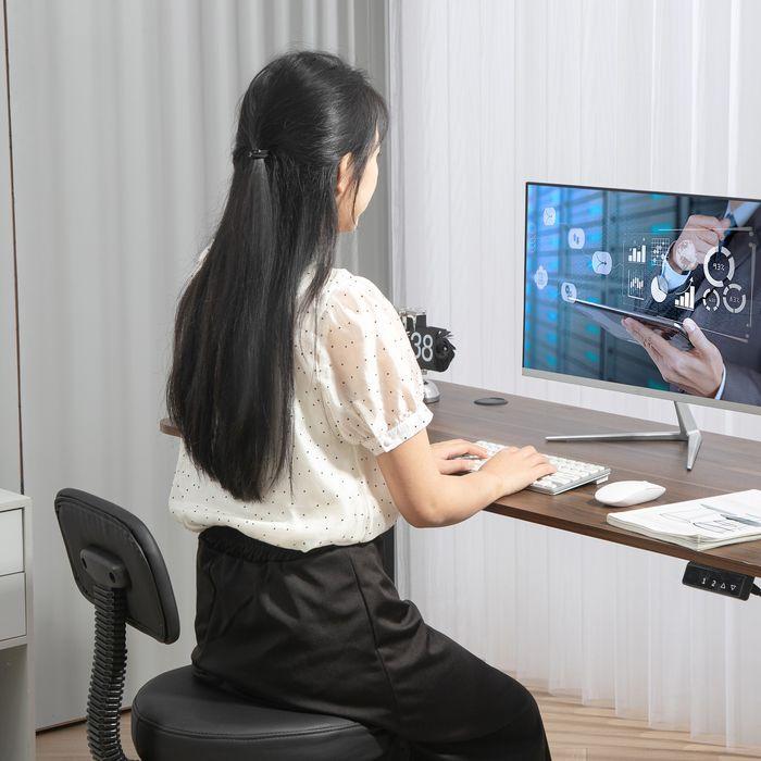Produktbild Swisshandel24 Bürostuhl Ergonomischer Zeichenstuhl, Höhenverstellbar Computerstuhl mit Fussring