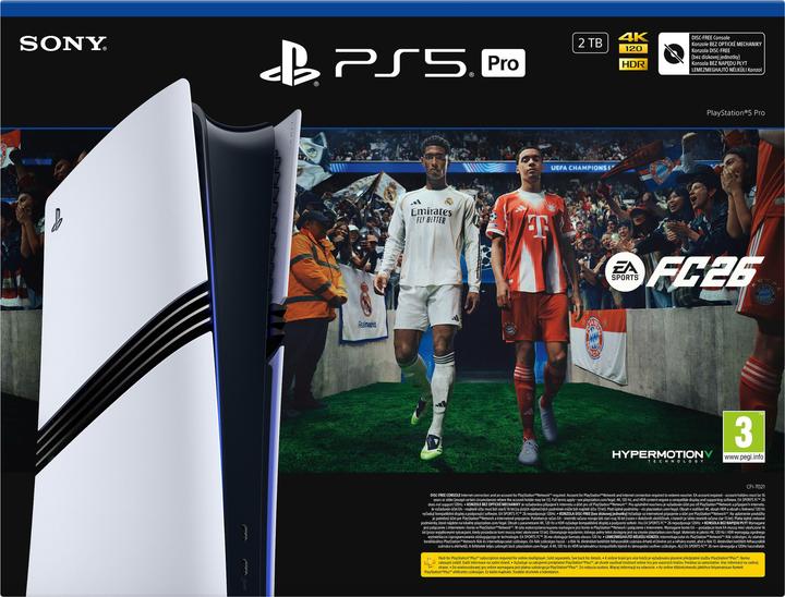 Actual product image Sony Playstation 5 Pro FC26 Bundle