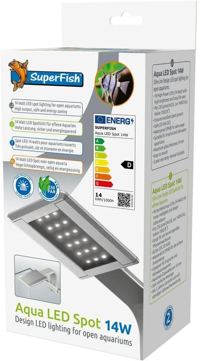SuperFish Lampe d'aquarium Aqua Led Spot 14W, type de produit (LED, 14 W)