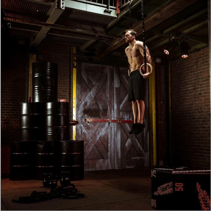 Immagine prodotto Tunturi Turnringe Gym Rings aus Holz