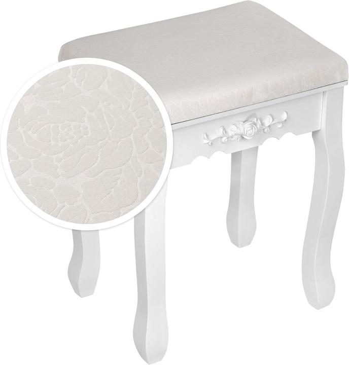 Image du produit tectake Coiffeuse (40 x 40 x 145 cm)