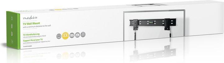Actual product image Nedis Fixed TV wall bracket 32-55" Maximum screen weight: 50 kg Minimum wall distance: 14.5 mm S (Wall, 50 kg, 32" - 55")