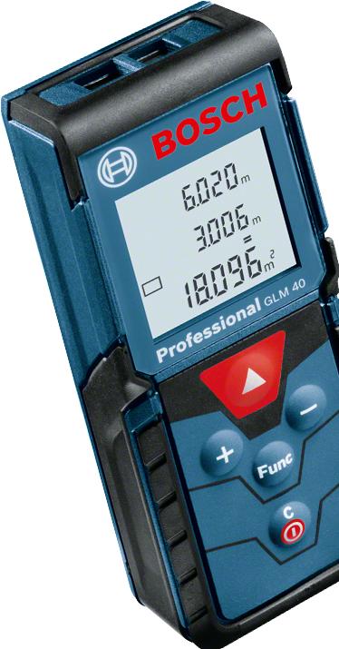 Produktbild Bosch Professional Laser-Entfernungsmesser GLM 40 (40 m, 635 nm)