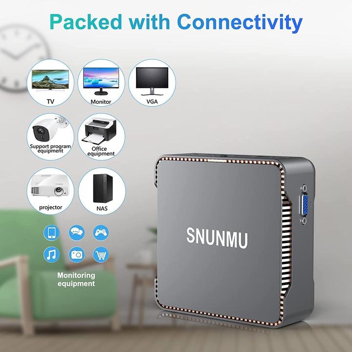 Actual product image Snunmu Mini PC (Celeron J4125, 12GB Ram, 256GB M.2)