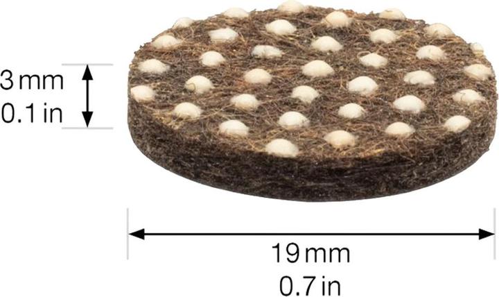 Produktbild Antirutschpad ø 19 mm 16 Stk. (16 Stk.)
