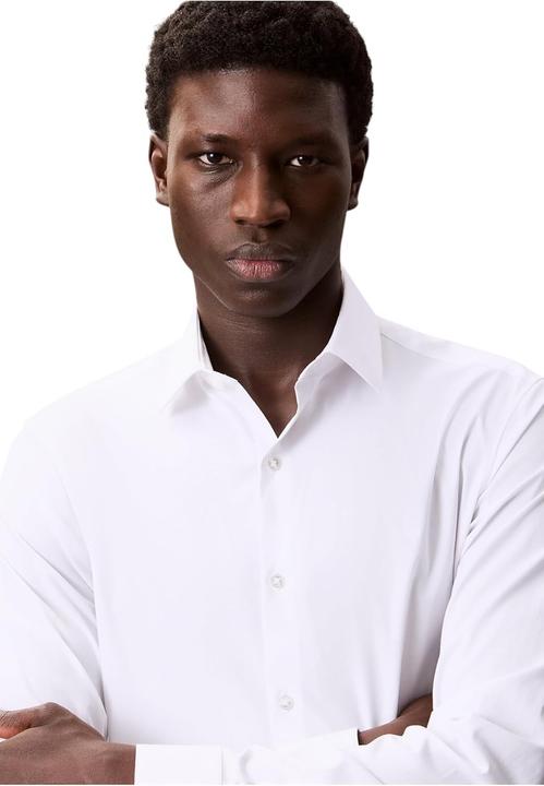 Immagine prodotto Calvin Klein Camicia Slim Estnut Poplijn (42, XXL)